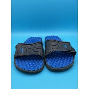MEN'S BEACH BLUE FLIP FLOP CASUAL POOL SHOES SIZE 8